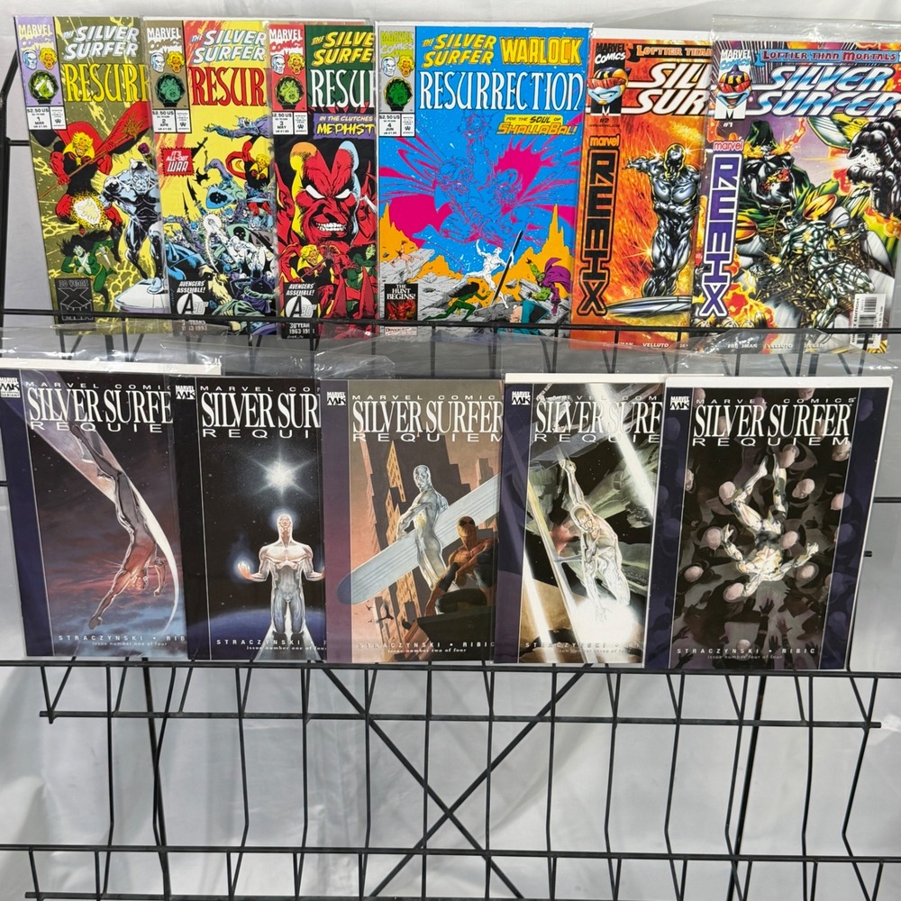 Marvel Silver Surfer Requiem 1-4 Resurrection 1-4 Remix Loftier Than Mortals 1-2